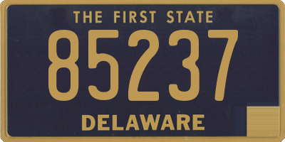 DE license plate 85237