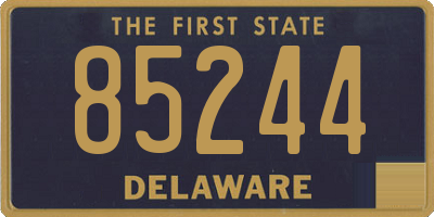 DE license plate 85244