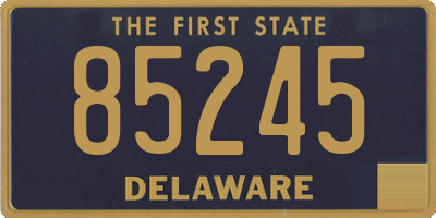 DE license plate 85245