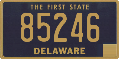 DE license plate 85246