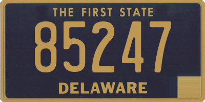 DE license plate 85247