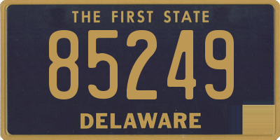 DE license plate 85249