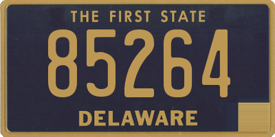 DE license plate 85264