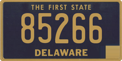 DE license plate 85266