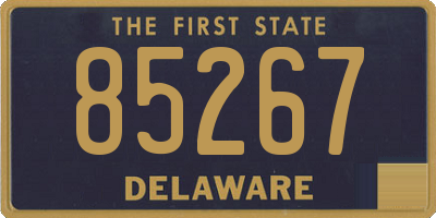 DE license plate 85267