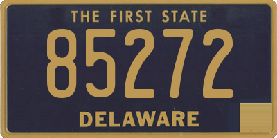 DE license plate 85272