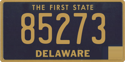 DE license plate 85273