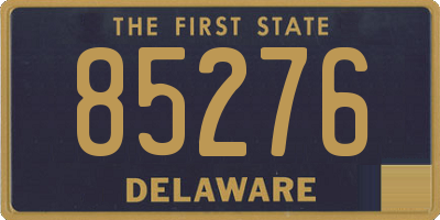 DE license plate 85276