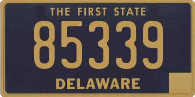 DE license plate 85339