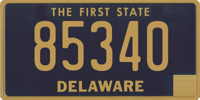 DE license plate 85340