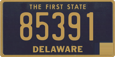 DE license plate 85391