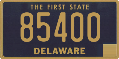 DE license plate 85400