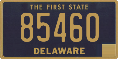 DE license plate 85460