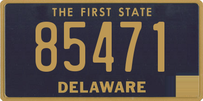 DE license plate 85471