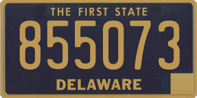 DE license plate 855073