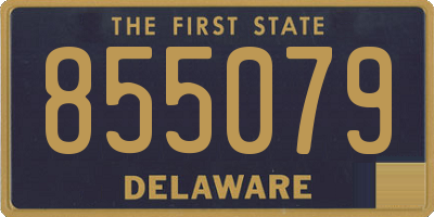 DE license plate 855079
