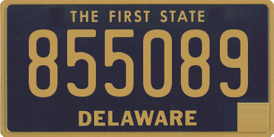 DE license plate 855089