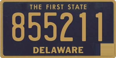 DE license plate 855211