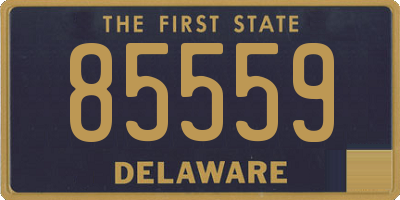 DE license plate 85559