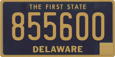 DE license plate 855600