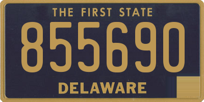 DE license plate 855690