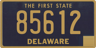 DE license plate 85612