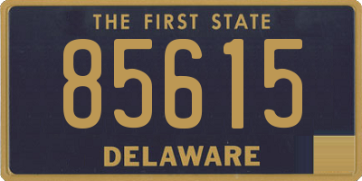 DE license plate 85615