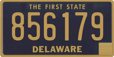 DE license plate 856179