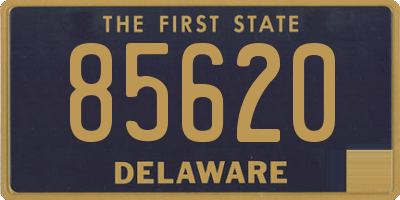 DE license plate 85620