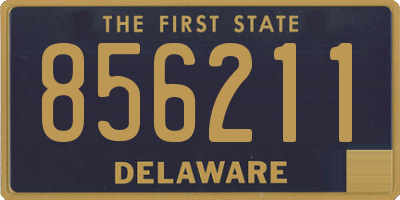 DE license plate 856211
