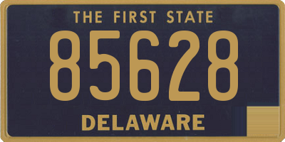DE license plate 85628