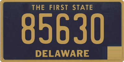 DE license plate 85630