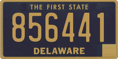 DE license plate 856441