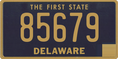 DE license plate 85679