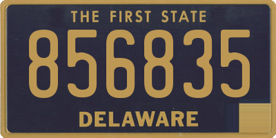 DE license plate 856835