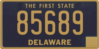 DE license plate 85689