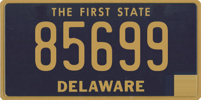 DE license plate 85699