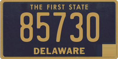 DE license plate 85730