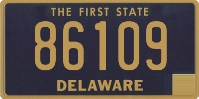 DE license plate 86109