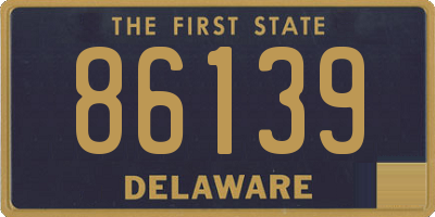 DE license plate 86139