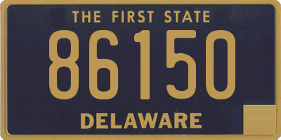 DE license plate 86150