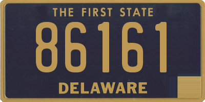 DE license plate 86161