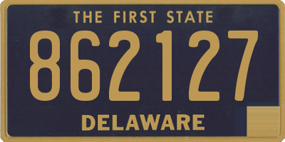 DE license plate 862127