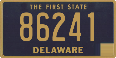 DE license plate 86241