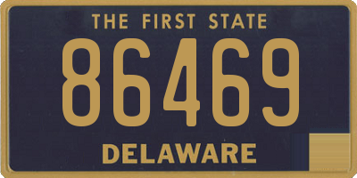 DE license plate 86469