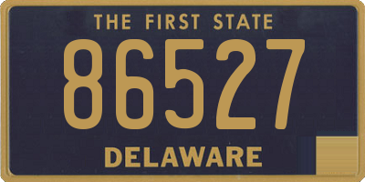 DE license plate 86527