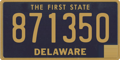 DE license plate 871350
