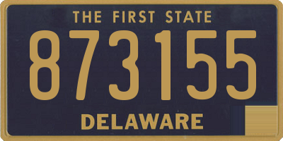 DE license plate 873155