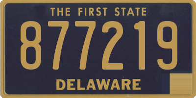 DE license plate 877219