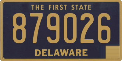 DE license plate 879026